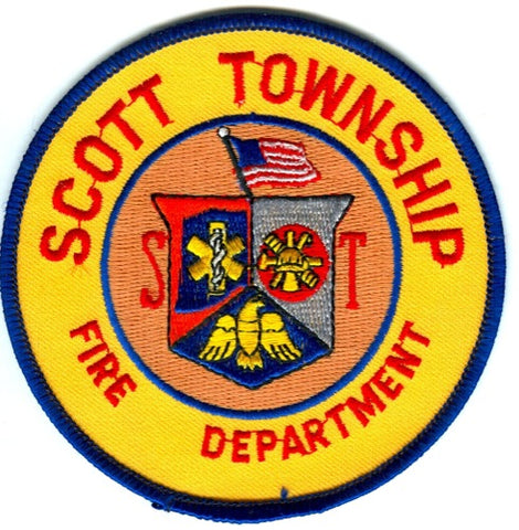 Scott Township Fire Department Patch Indiana IN