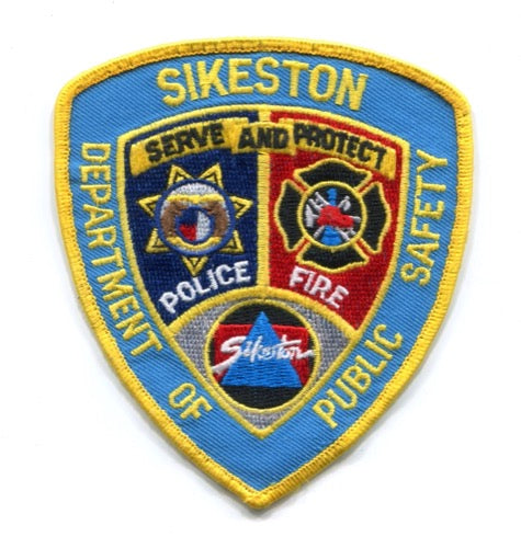 Sikeston Department of Public Safety DPS Fire Police Patch Missouri MO