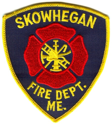 Skowhegan Fire Department Patch Maine ME