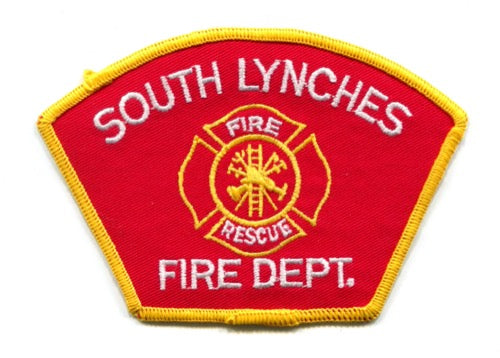 South Lynches Fire Rescue Department Patch South Carolina SC