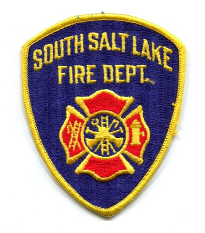 South Salt Lake Fire Department Patch Utah UT 