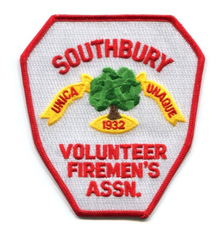 Southbury Volunteer Firemens Association Fire Department Patch Connecticut CT