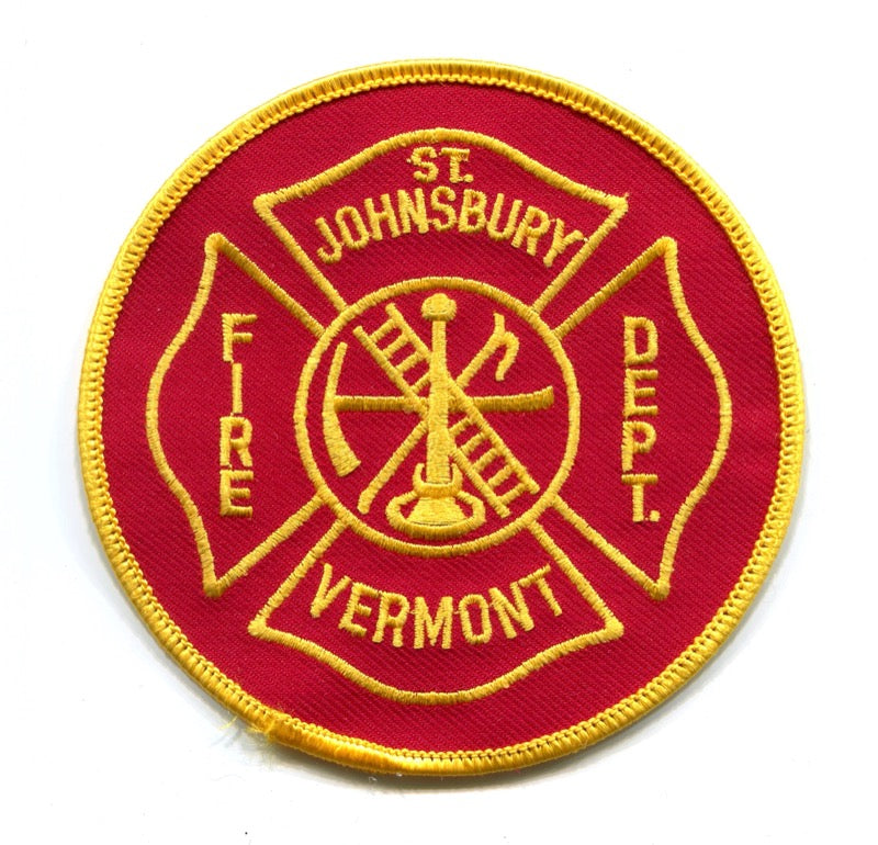 Saint Johnsbury Fire Department Patch Vermont VT