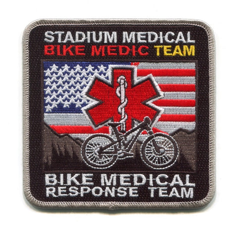 Stadium Medical Bike Medical Response Team Medic EMS Patch Colorado CO