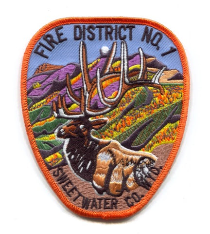 Sweetwater County Fire District Number 1 Patch Wyoming WY