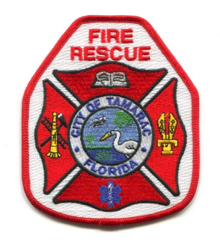 Tamarac Fire Rescue Department Patch Florida FL