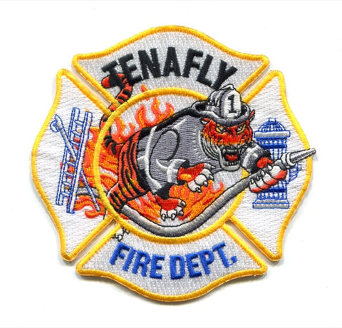 Tenafly Fire Department Patch New Jersey NJ