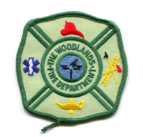 The Woodlands Fire Department Patch Texas TX
