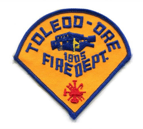 Toledo Fire Department Patch Oregon OR