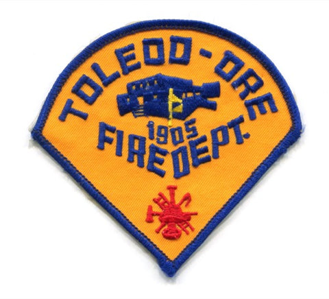 Toledo Fire Department Patch Oregon OR