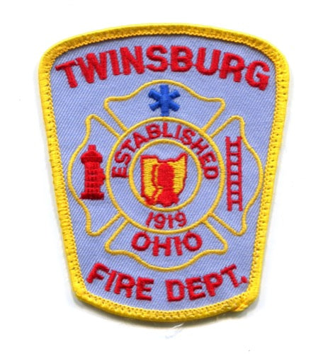 Twinsburg Fire Department Patch Ohio OH
