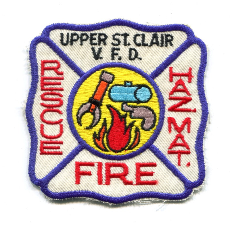 Upper Saint Clair Volunteer Fire Rescue Department Patch Pennsylvania PA
