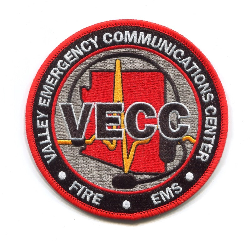 Valley Emergency Communications Center Fire EMS Patch Arizona AZ