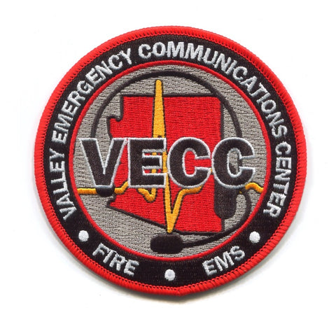 Valley Emergency Communications Center Fire EMS Patch Arizona AZ