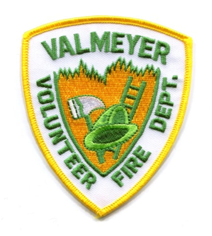 Valmeyer Volunteer Fire Department Patch Illinois IL