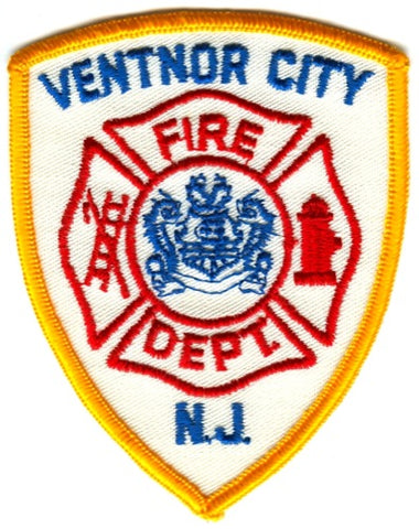 Ventnor City Fire Department Patch New Jersey NJ