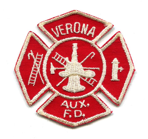 Verona Fire Department Auxiliary Patch New Jersey NJ