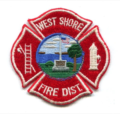 West Shore Fire District Patch Connecticut CT