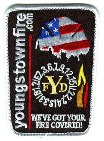 Youngstown Fire Department Patch Ohio OH