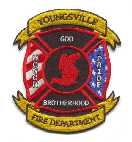 Youngsville Fire Department Patch Louisiana LA