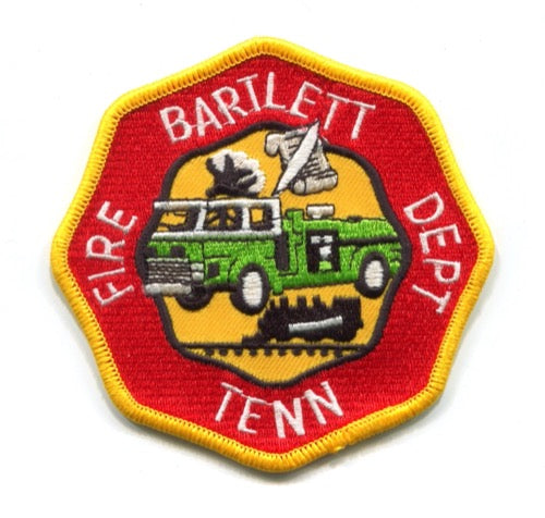 Bartlett Fire Department Patch Tennessee TN
