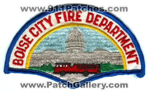 Boise City Fire Department Patch Idaho ID