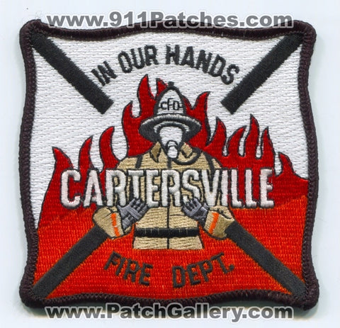 Cartersville Fire Department Patch Georgia GA