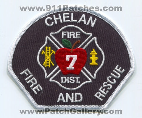 Chelan County Fire District 7 Patch Washington WA