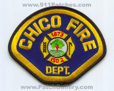 Chico Fire Department Patch California CA