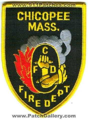 Chicopee Fire Department Patch Massachusetts MA