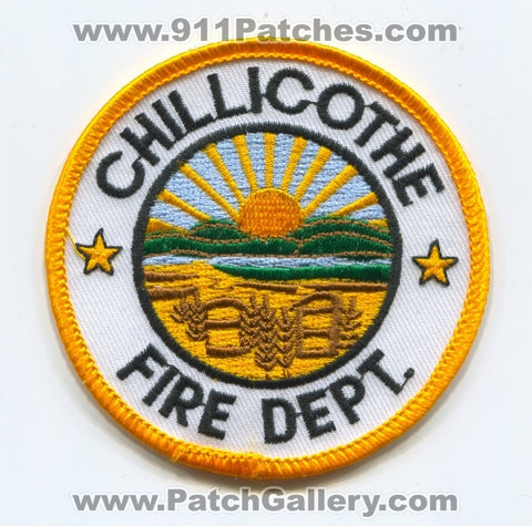 Chillicothe Fire Department Patch Ohio OH