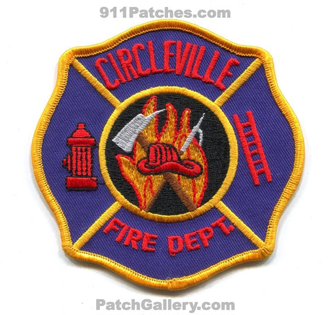 Circleville Fire Department Patch Ohio OH