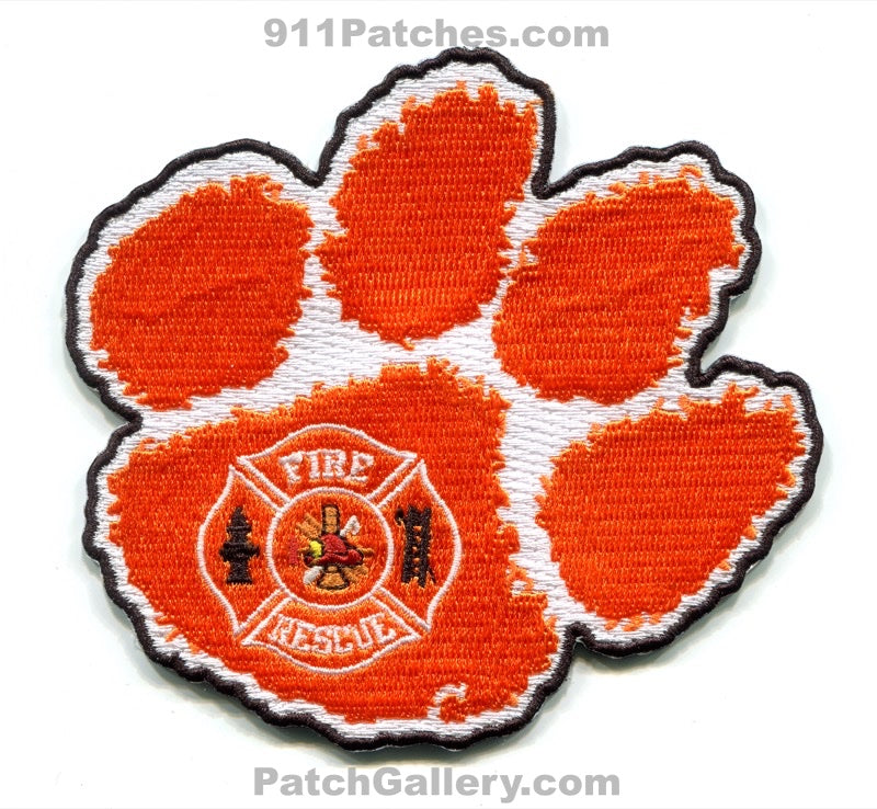 Clemson University Fire and EMS Department Patch South Carolina SC