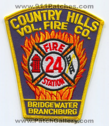 Country Hills Volunteer Fire Company Station 24 Patch New Jersey NJ