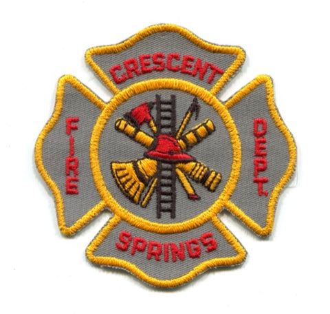 Crescent Springs Fire Department Patch Kentucky KY