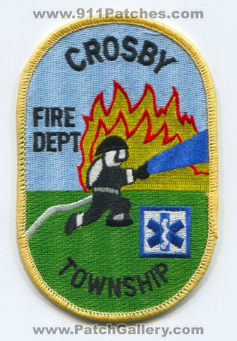 Crosby Township Fire Department Patch Ohio OH