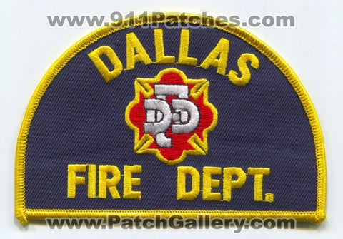Dallas Fire Department Patch Texas TX