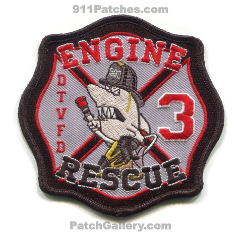 Dumfries Triangle Fire Department Engine Rescue Company 3 Patch Virginia VA