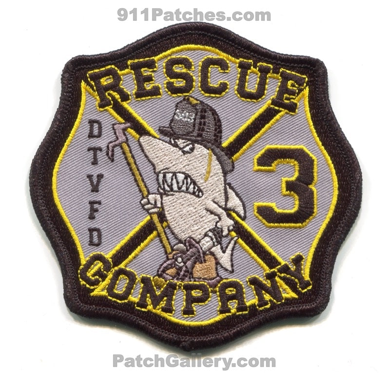 Dumfries Triangle Fire Department Rescue Company 3 Patch Virginia VA