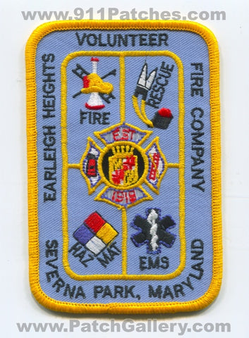 Earleigh Heights Volunteer Fire Company Severna Park Patch Maryland MD