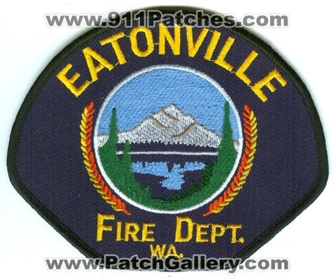 Eatonville Fire Department Patch Washington WA