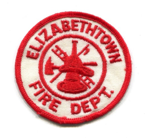 Elizabethtown Fire Department Patch North Carolina NC