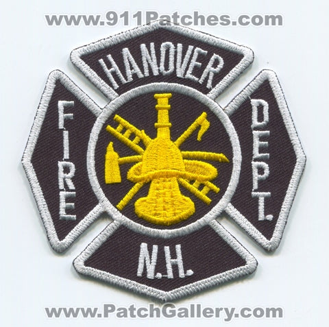 Hanover Fire Department Patch New Hampshire NH