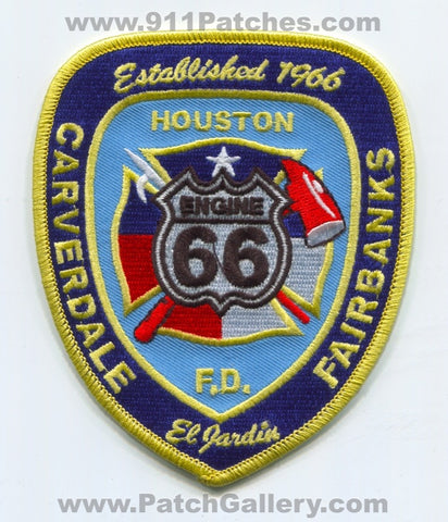 Houston Fire Department Station 66 Patch Texas TX