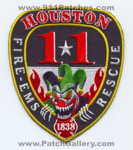 Houston Fire Department Station 11 Patch Texas TX