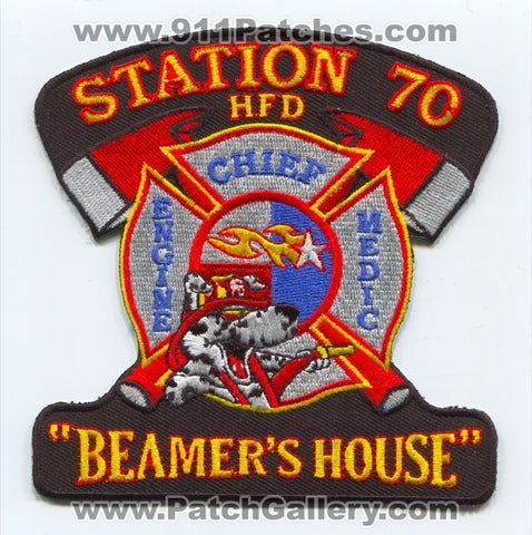 Houston Fire Department Station 70 Patch Texas TX