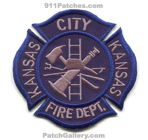Kansas City Fire Department Patch Kansas KS