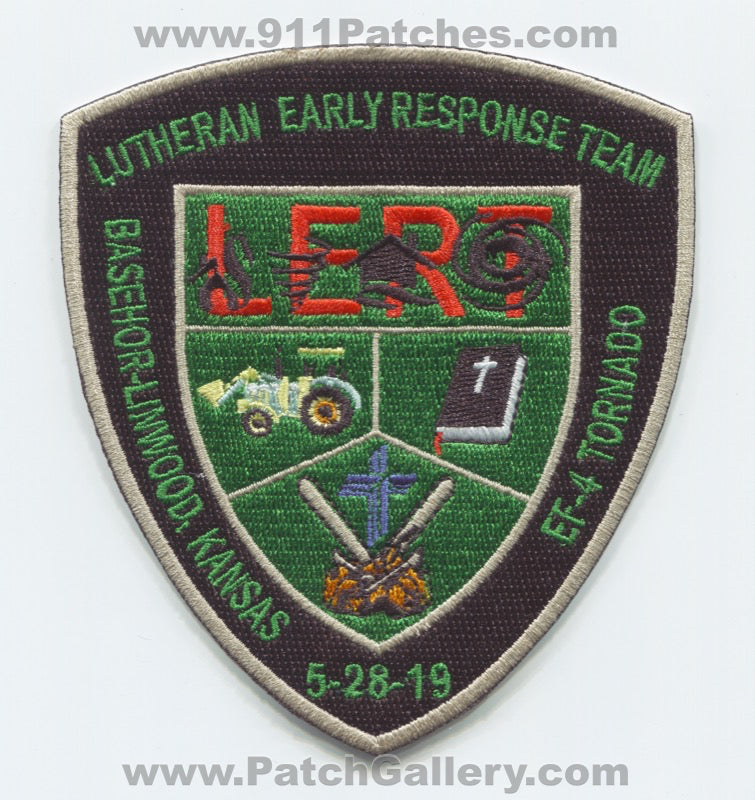 Lutheran Early Response Team LERT Basehor Linwood Tornado EMS Patch Kansas KS