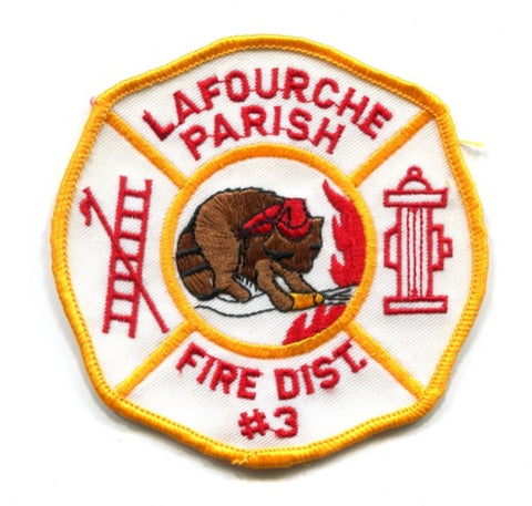 LaFourche Parish Fire District Number 3 Patch Louisiana LA