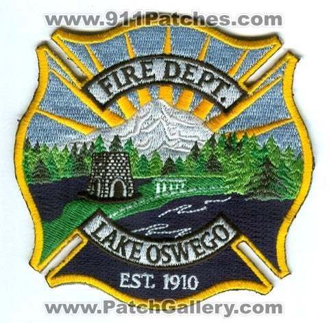 Lake Oswego Fire Department Patch Oregon OR